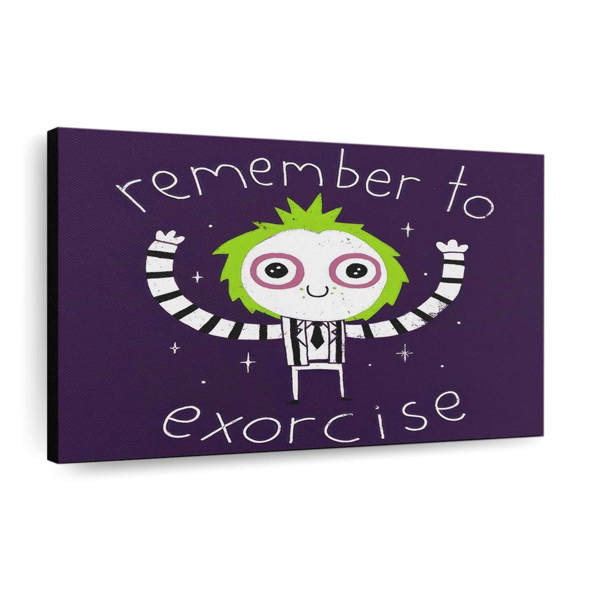 Erinnere dich an den Exorzismus Leinwandbilder - Wanddeko remember to exorcise standard v2