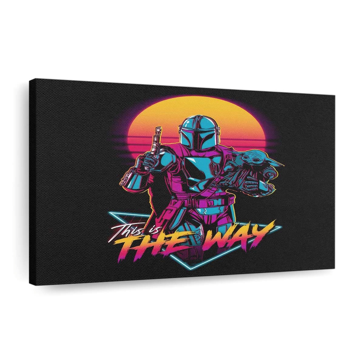 Retro Glaubensbekenntnis Leinwandbilder - Wanddeko retro creed standard v2