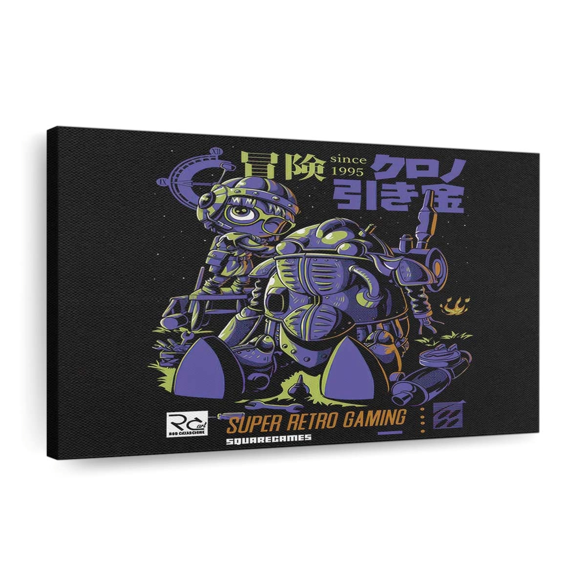 Retro-Lukas Leinwandbilder - Wanddeko retro lucca standard v2