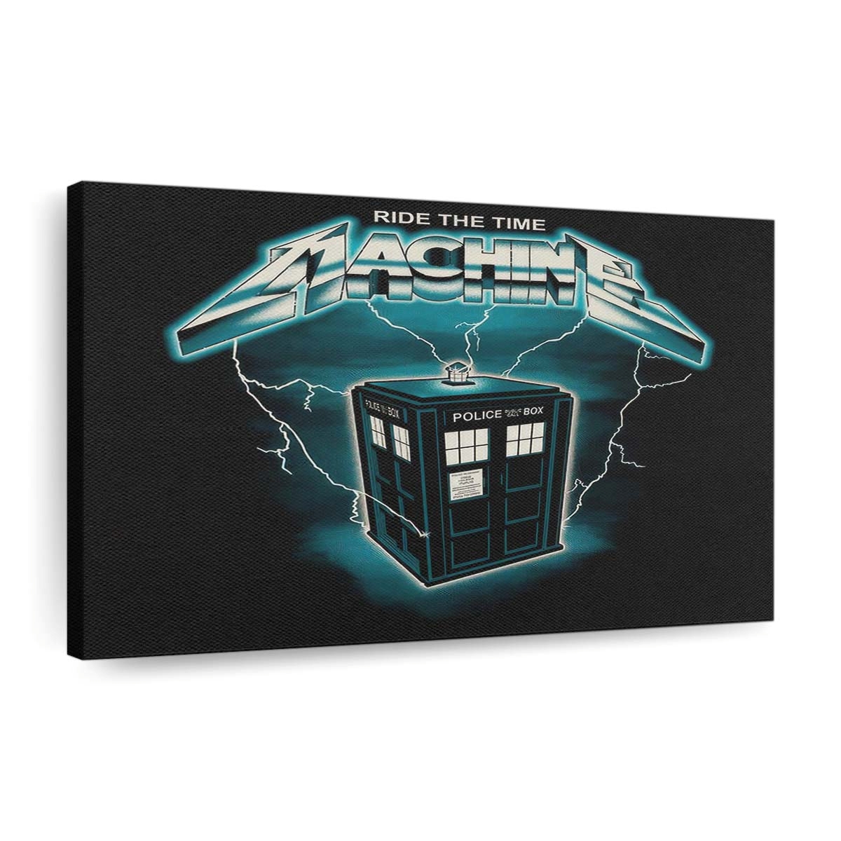 Ride The Time Machine Leinwandbilder - Wanddeko ride the time machine standard v2