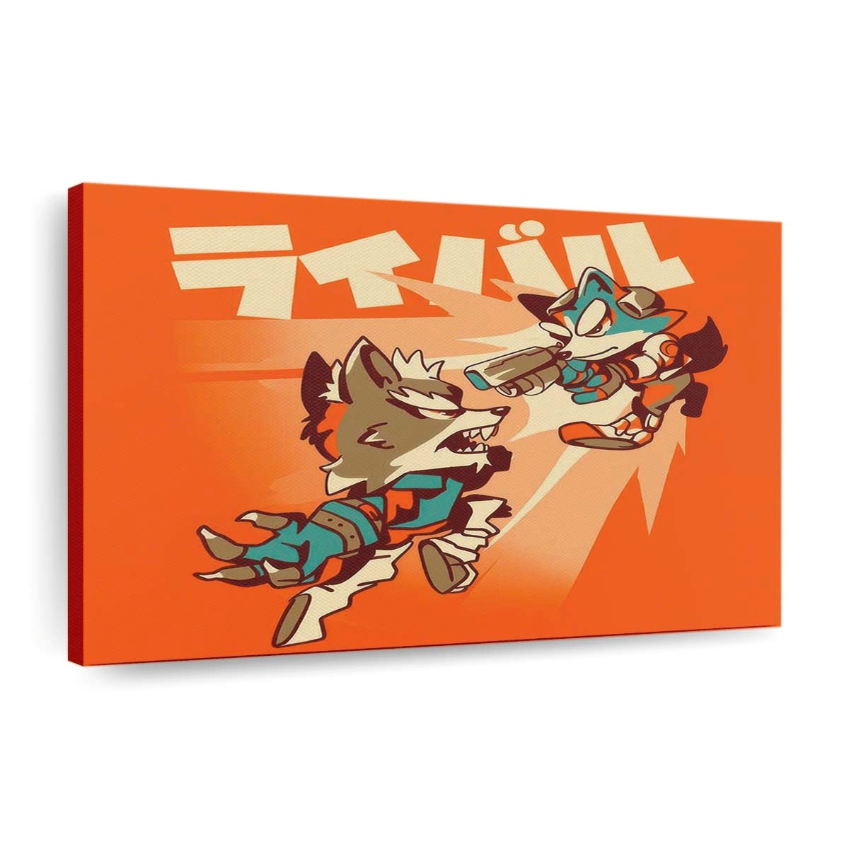 Rivalisierender Flug Leinwandbilder - Wanddeko rival flight standard v2