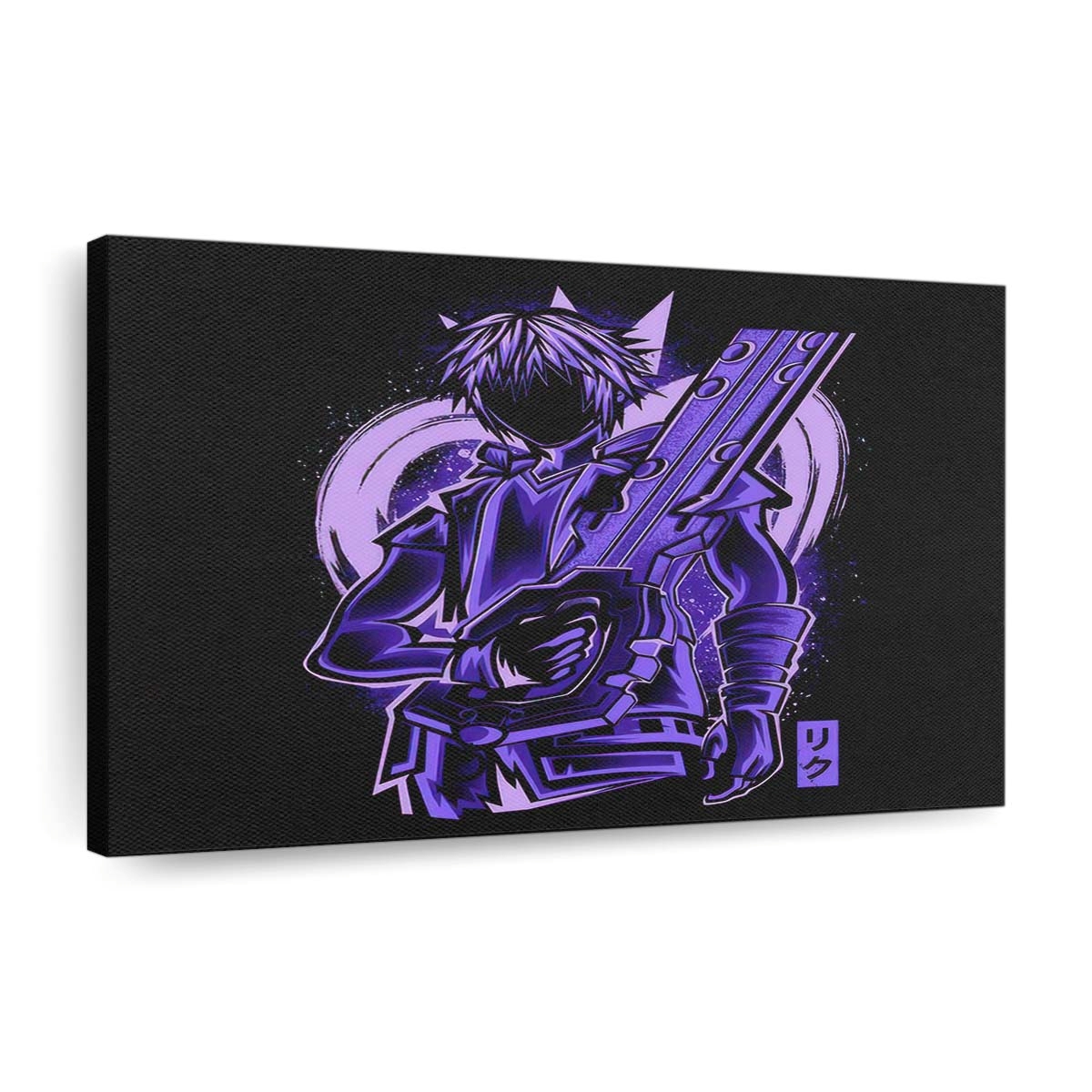 Rivalisierende Silhouette Leinwandbilder - Wanddeko rivaled silhouette standard v2