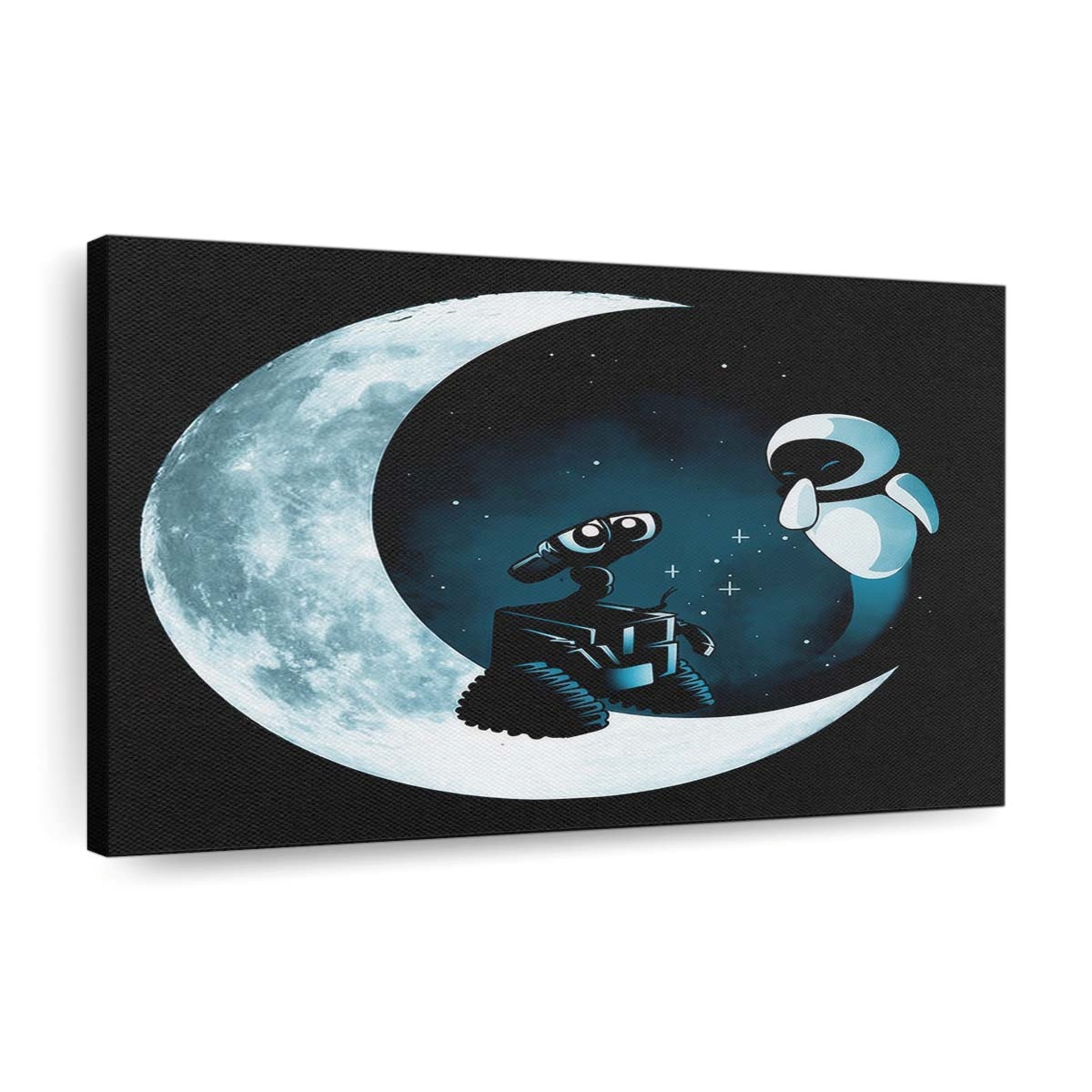 Roboter-Liebe Leinwandbilder - Wanddeko robot love standard v2