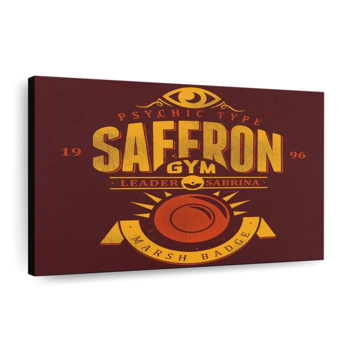 Saffron City Gym Leinwandbilder - Wanddeko saffron city gym standard v2