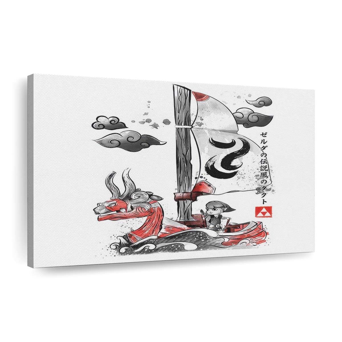 Segeln mit dem Wind Leinwandbilder - Wanddeko sailing with the wind standard v2