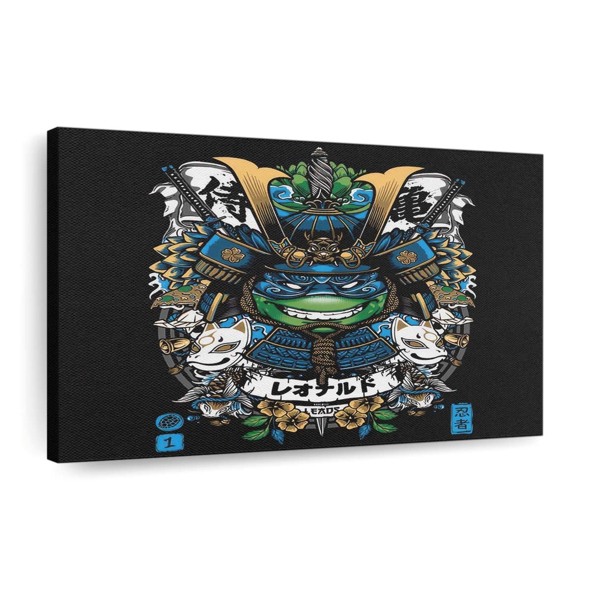 Samurai-Anführer Leinwandbilder - Wanddeko samurai leader standard v2