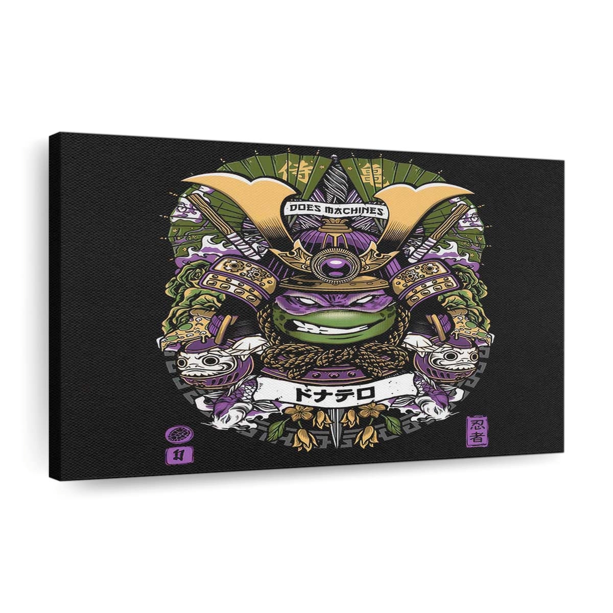 Samurai-Maschinist Leinwandbilder - Wanddeko samurai machinist standard v2