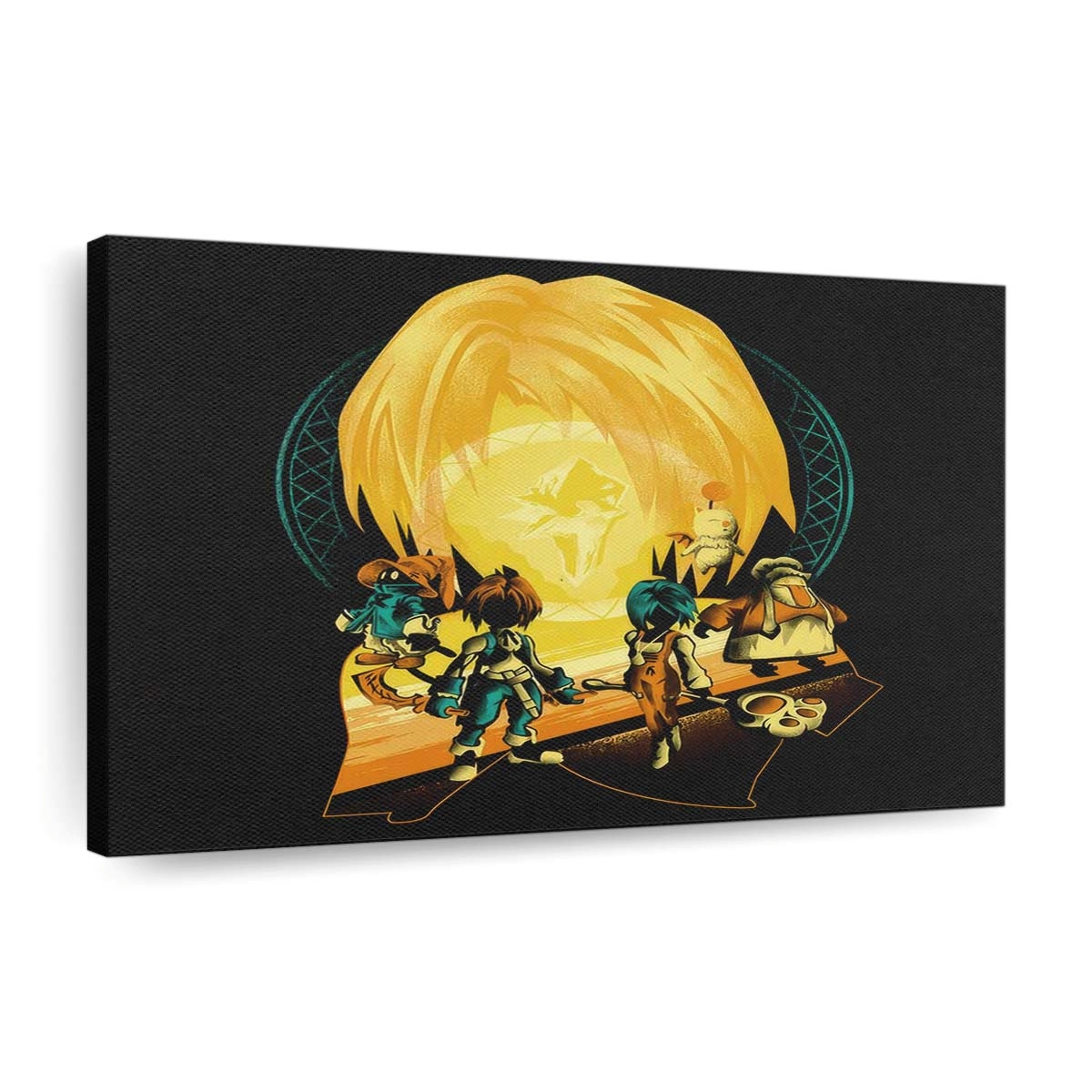 Retter von Gaia Leinwandbilder - Wanddeko savior of gaia standard v2