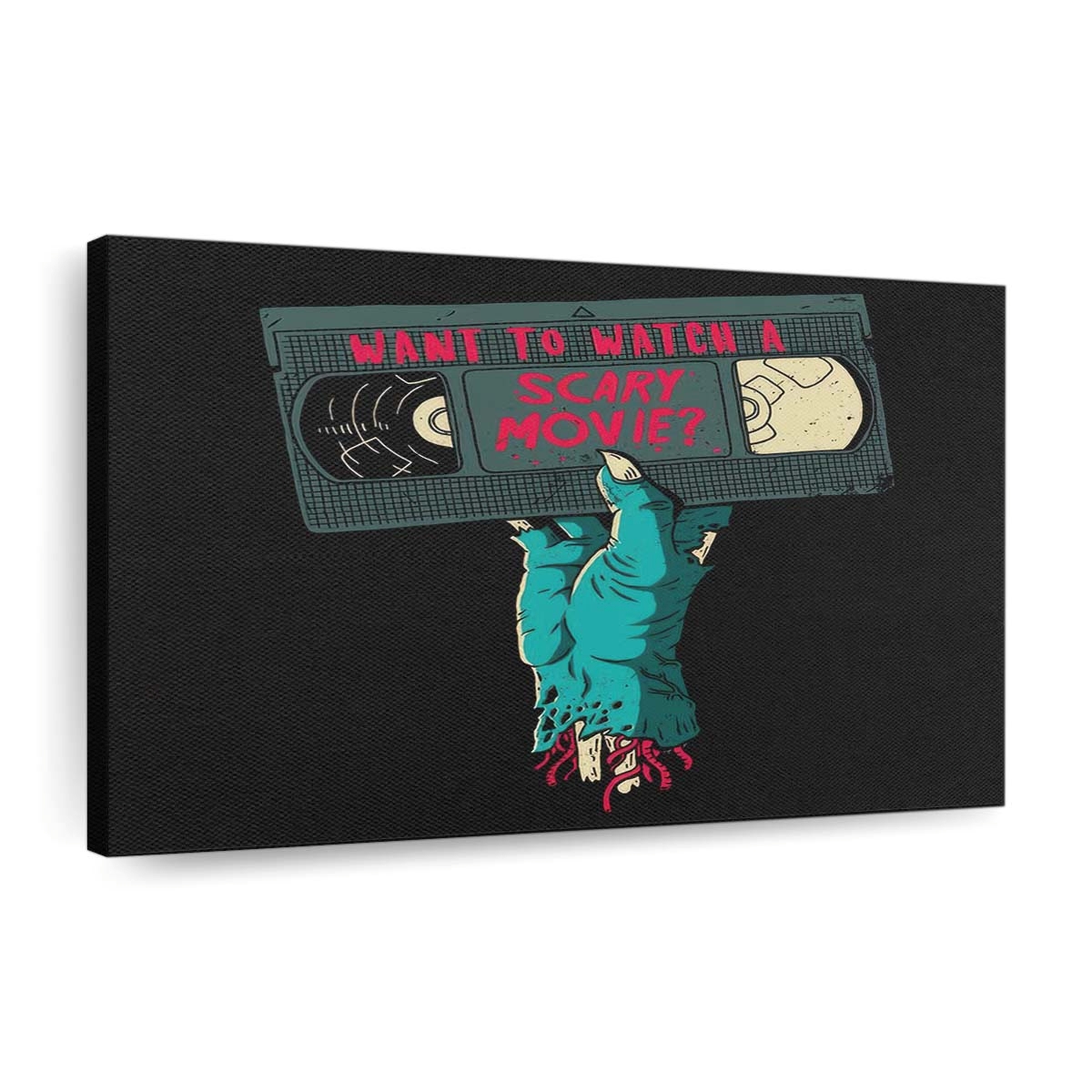 Gruseliger Film Leinwandbilder - Wanddeko scary movie standard v2