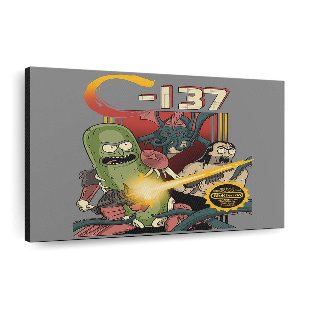 Schwifty Truppe Leinwandbilder - Wanddeko schwifty squad standard v2