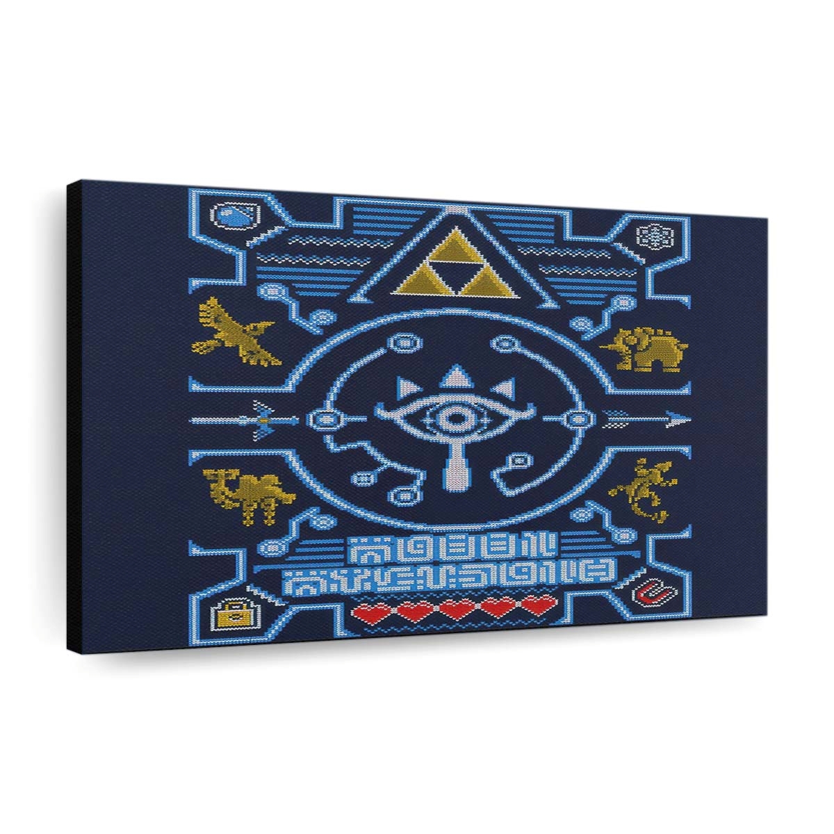 Sheikah Pullover Leinwandbilder - Wanddeko sheikah sweater standard v2