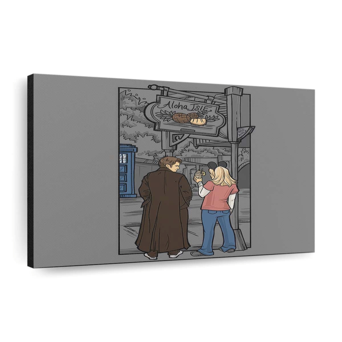 Seitentrip Leinwandbilder - Wanddeko side trip standard v2