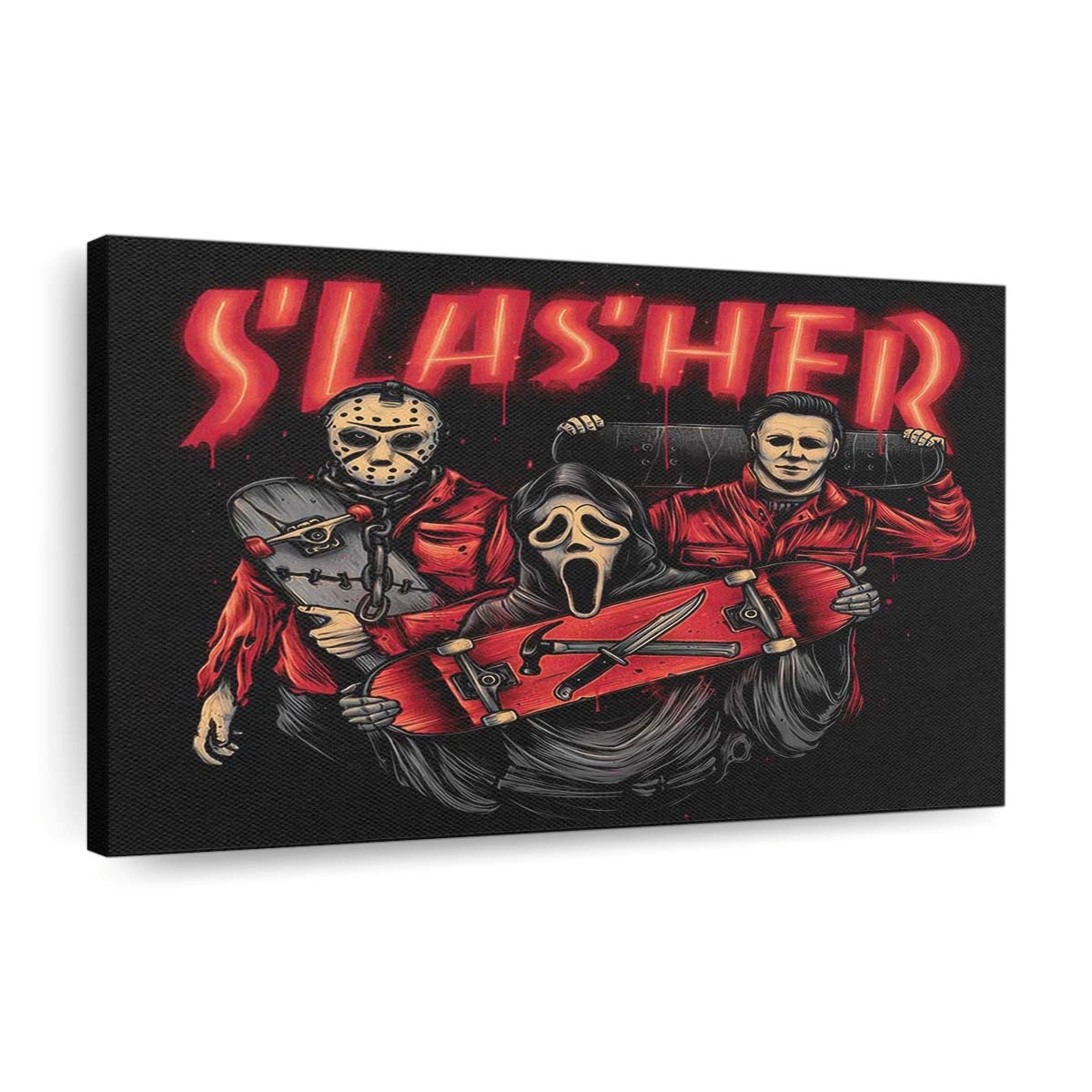 Slasher Club Leinwandbilder - Wanddeko slasher club standard v2