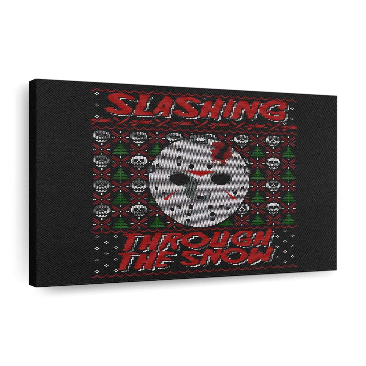 Slasher Through The Snow Leinwandbilder - Wanddeko slashing through the snow standard v2