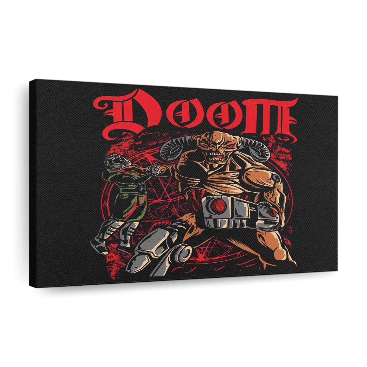 Töter und Dämonen Leinwandbilder - Wanddeko slayers and demons standard v2