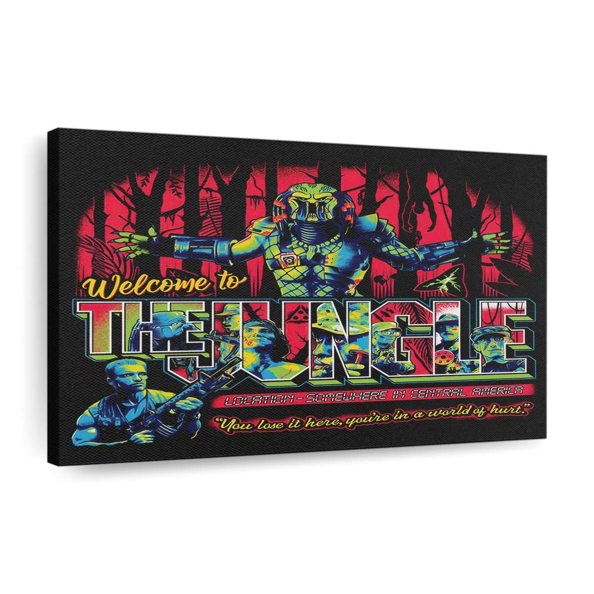 Irgendwo in Mittelamerika Leinwandbilder - Wanddeko somewhere in central america standard v2