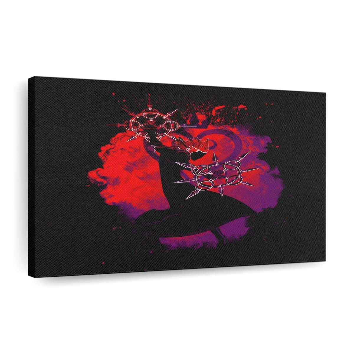 Die Seele der tanzenden Flammen Leinwandbilder - Wanddeko soul of the dancing flames standard v2