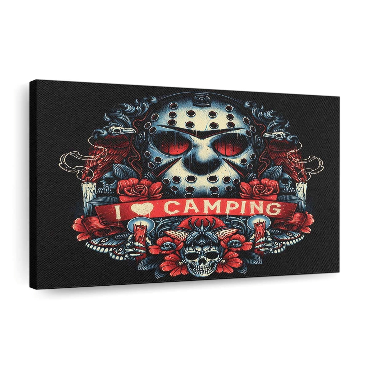 Symbol für den Camper Leinwandbilder - Wanddeko symbol of the camper standard v2