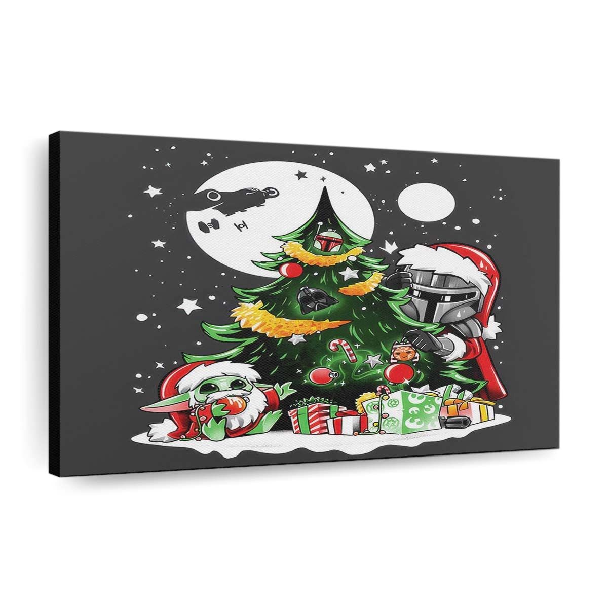 Der Weg der Weihnacht Leinwandbilder - Wanddeko the way of christmas standard v2