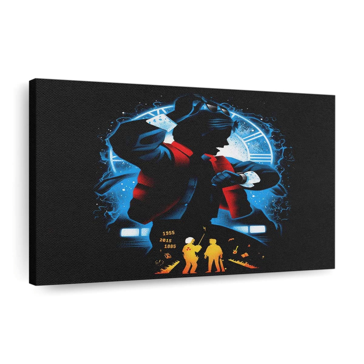 Zeitreisender Leinwandbilder - Wanddeko time traveler standard v2