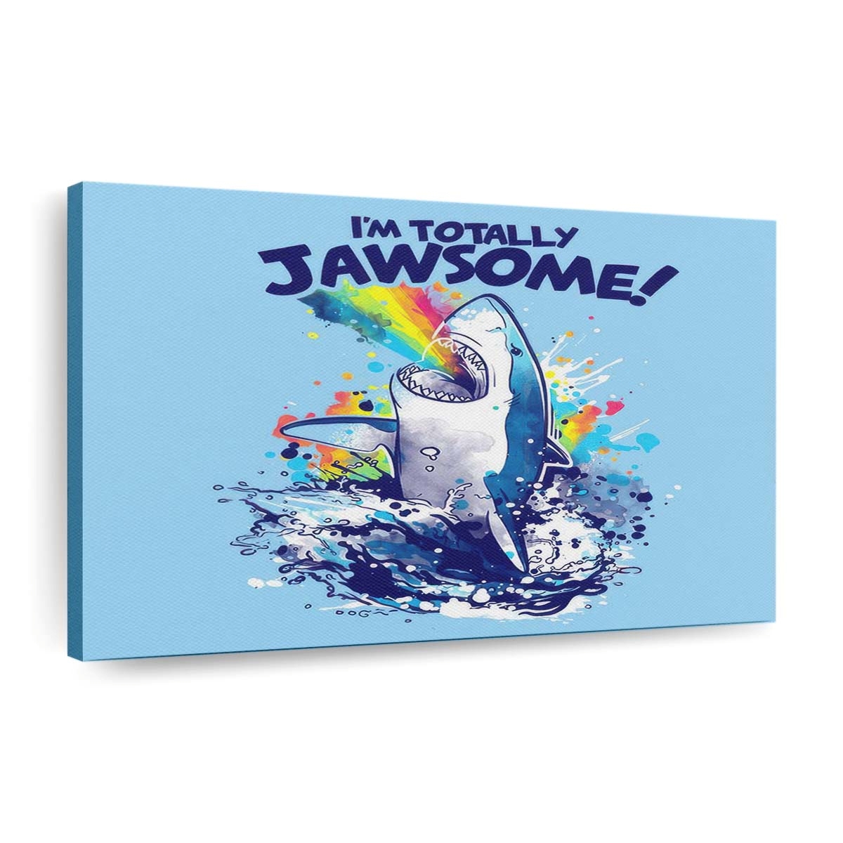 Total köstlich Leinwandbilder - Wanddeko totally jawsome standard v2