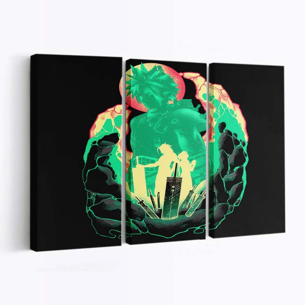 Buster Sword Nachfolger Leinwandbilder - Wanddeko buster sword successor standard v2