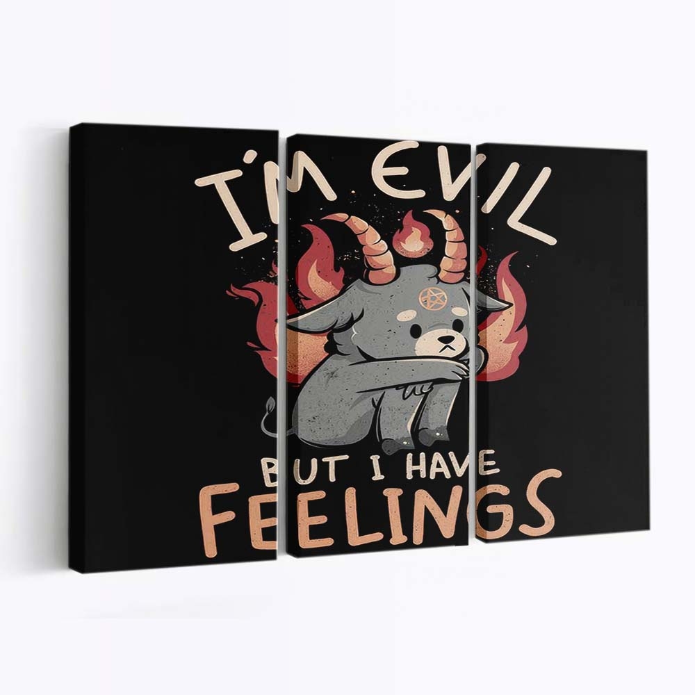 But I Have Feelings Leinwandbilder - Wanddeko but i have feelings standard v2