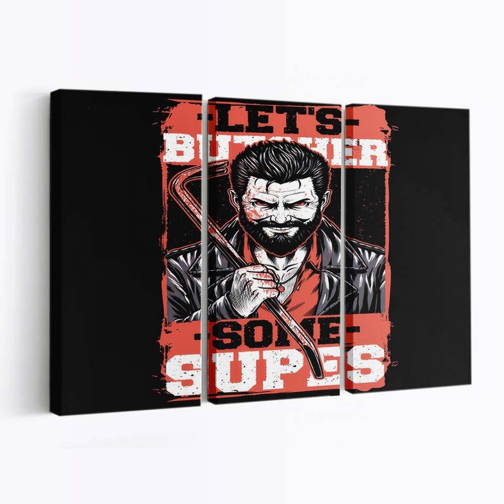 Butcher Some Supes Leinwandbilder - Wanddeko butcher some supes standard v2