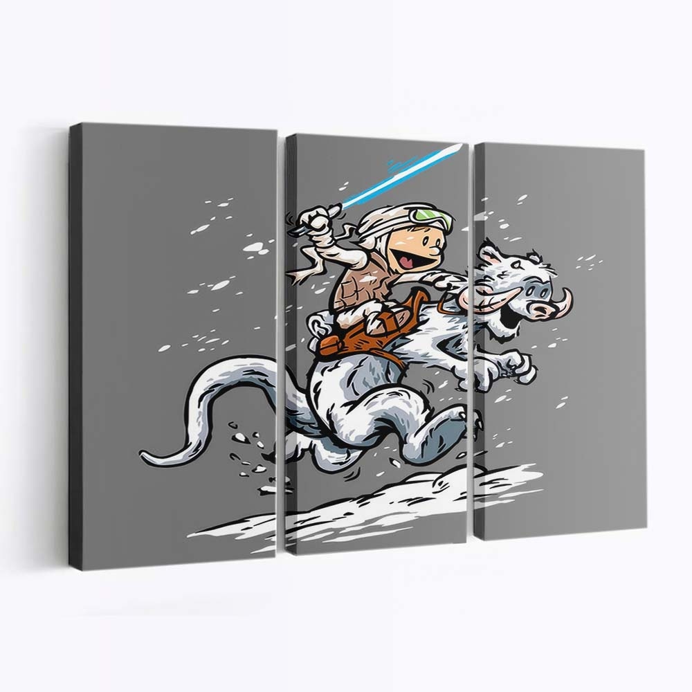 Calvin und Hoth Leinwandbilder - Wanddeko calvin and hoth standard v2