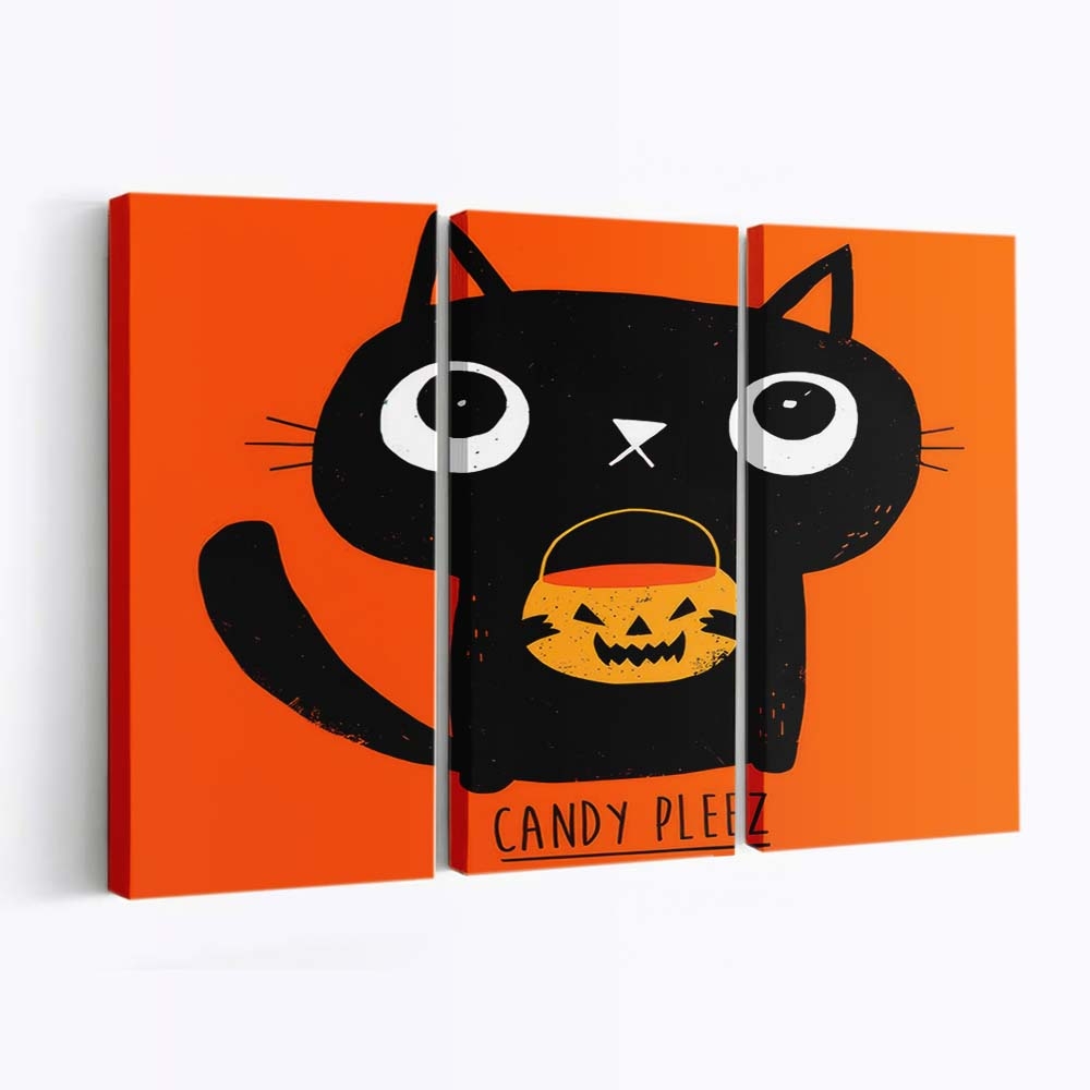 Süßigkeiten Pleez Leinwandbilder - Wanddeko candy pleez standard v2