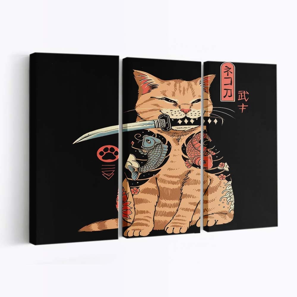 Katana Leinwandbilder - Wanddeko catana standard v2