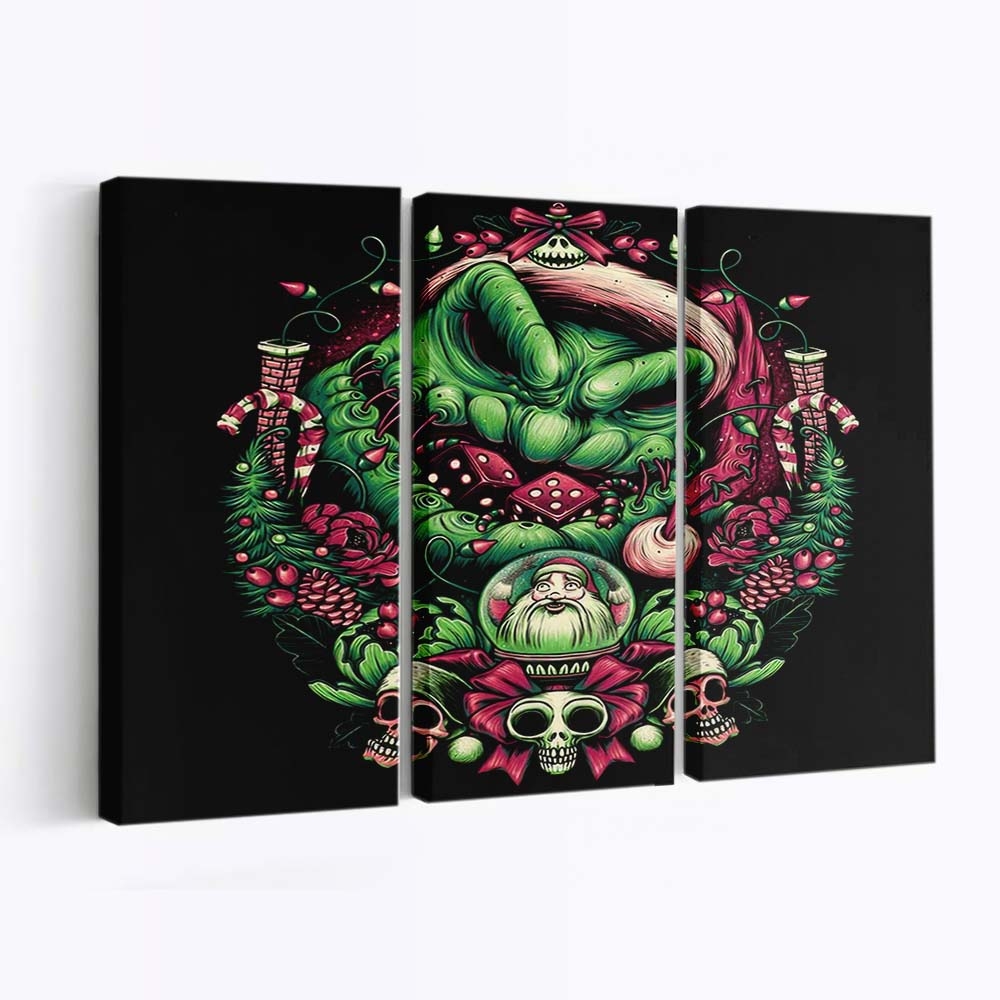Weihnachten Boogeyman Leinwandbilder - Wanddeko christmas boogeyman standard v2
