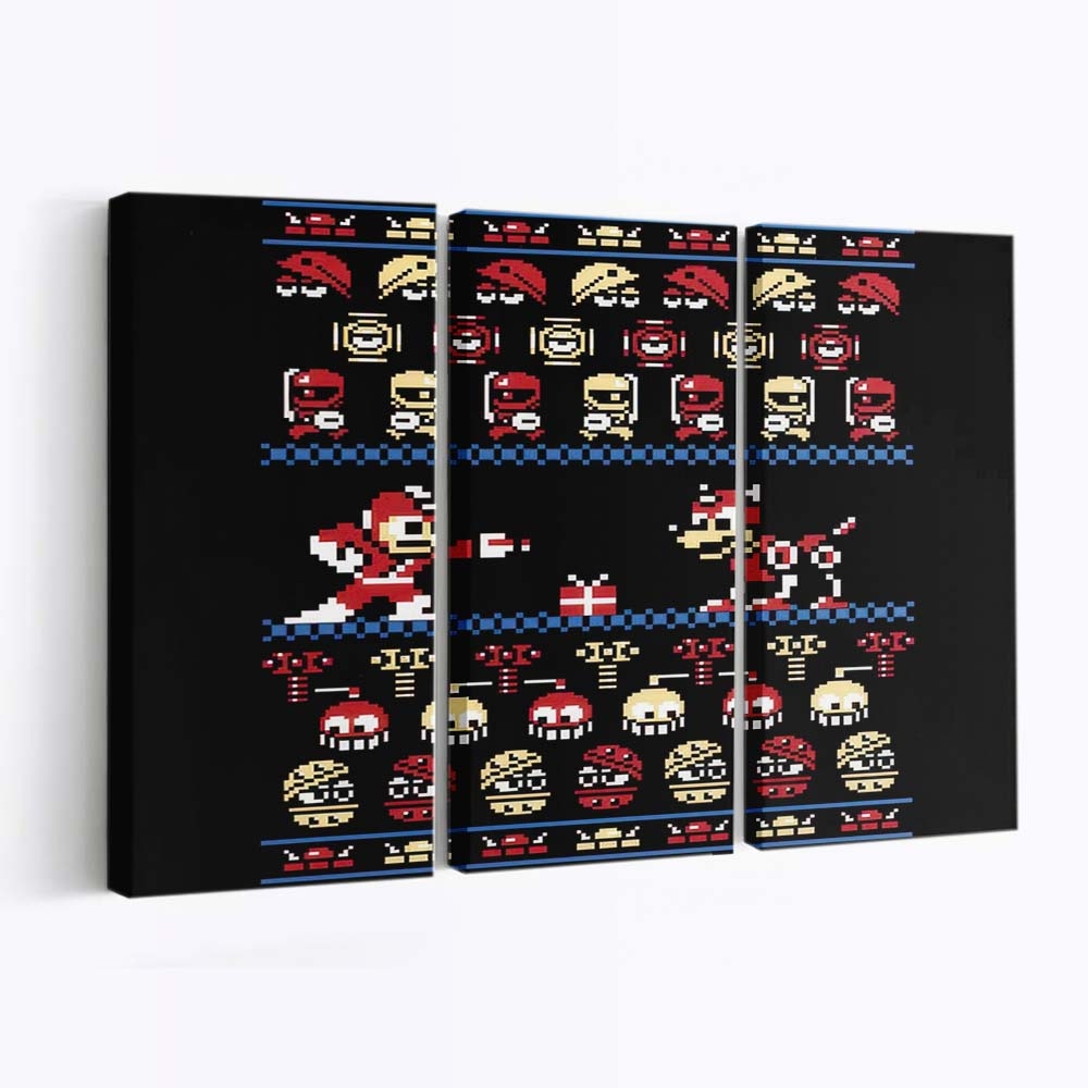 Weihnachtsmann Leinwandbilder - Wanddeko christmas man standard v2