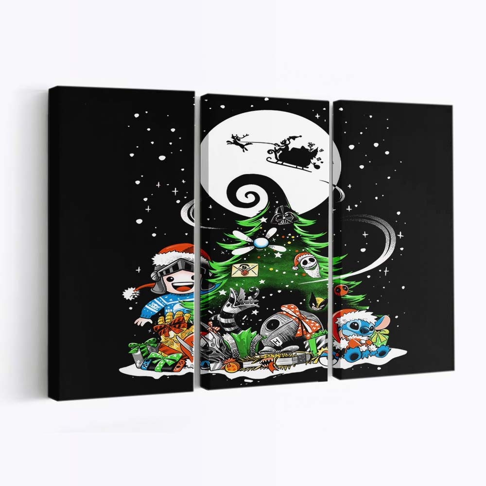 Weihnachten mit Teerion Leinwandbilder - Wanddeko christmas with teerion standard v2