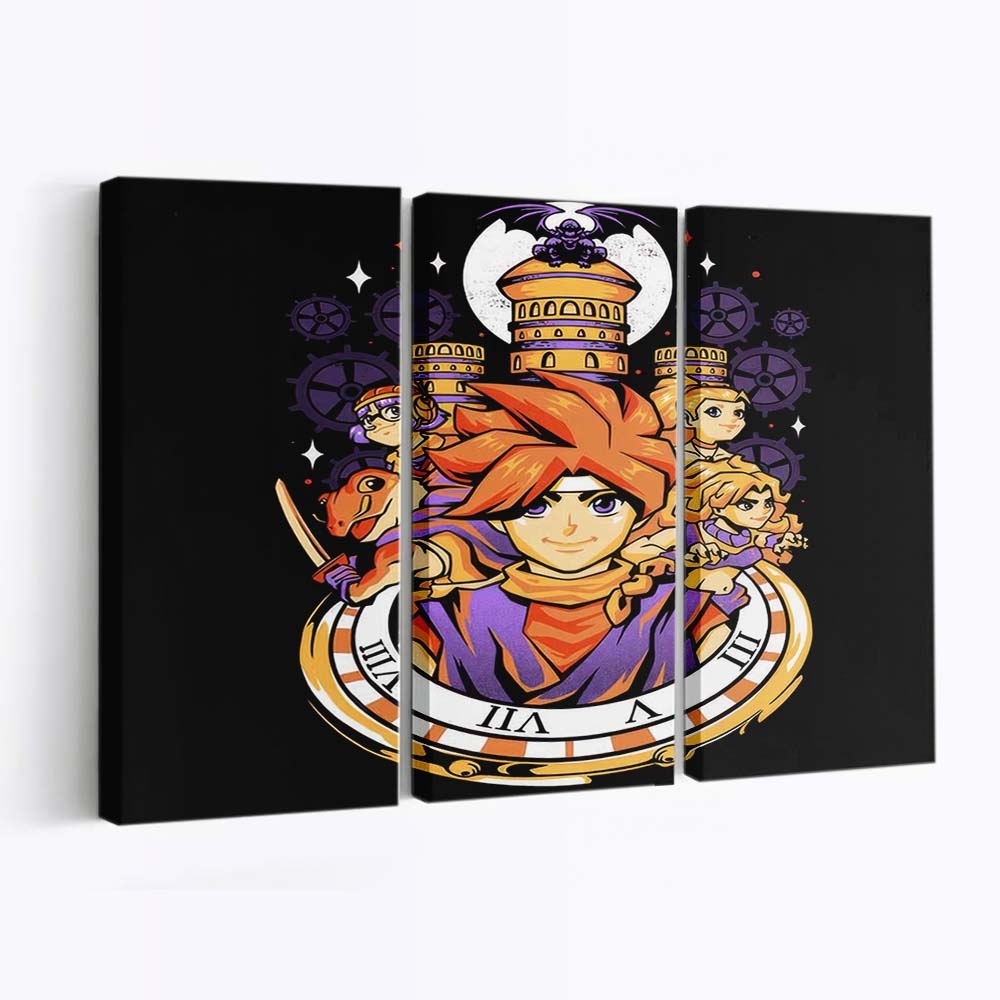 Chrono-Reisende Leinwandbilder - Wanddeko chrono travelers standard v2