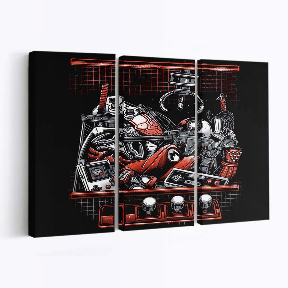 Klaue Abenteuer Leinwandbilder - Wanddeko claw adventure standard v2