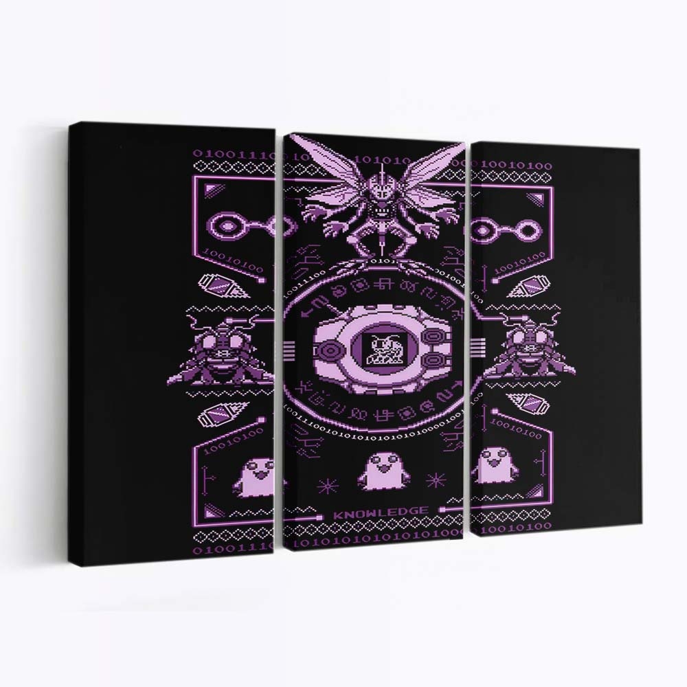 Digitales Wissen Pullover Leinwandbilder - Wanddeko digital knowledge sweater standard v2