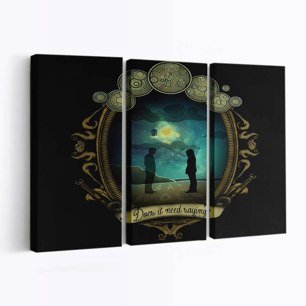 Muss man das sagen? Leinwandbilder - Wanddeko does it need saying standard v2