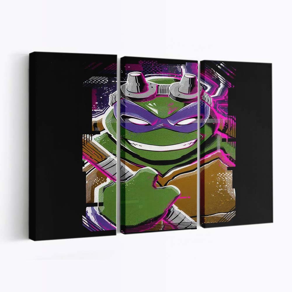 Donnie Glitch Leinwandbilder - Wanddeko donnie glitch standard v2