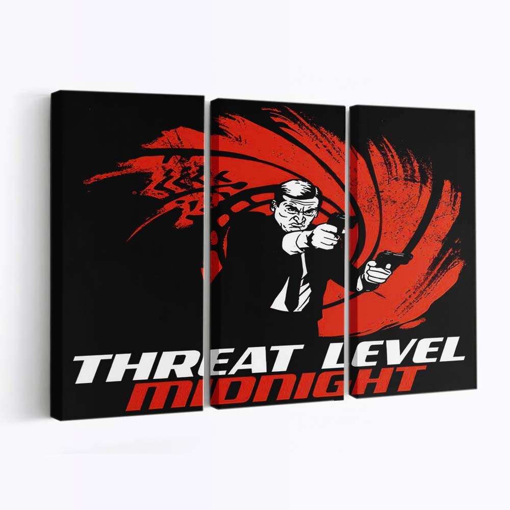 Double O Bedrohung Leinwandbilder - Wanddeko double o threat standard v2