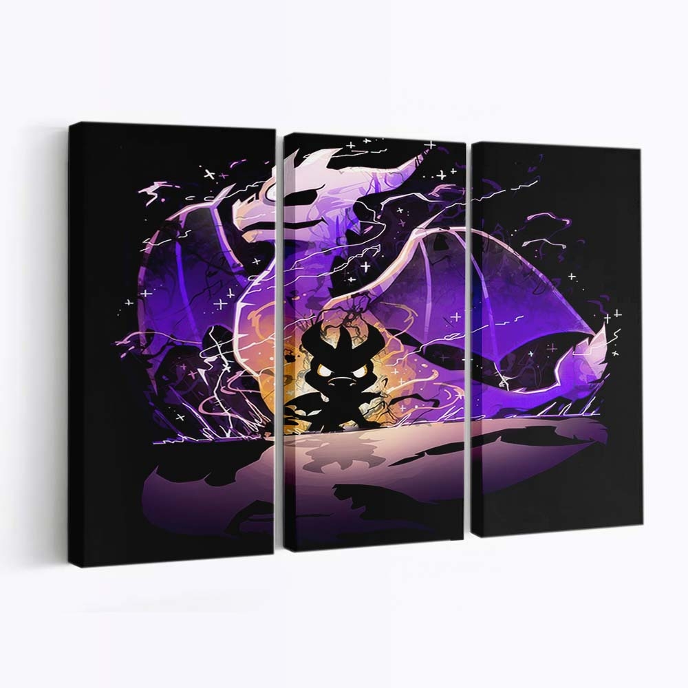 Drachen Spiel Leinwandbilder - Wanddeko dragon game standard v2