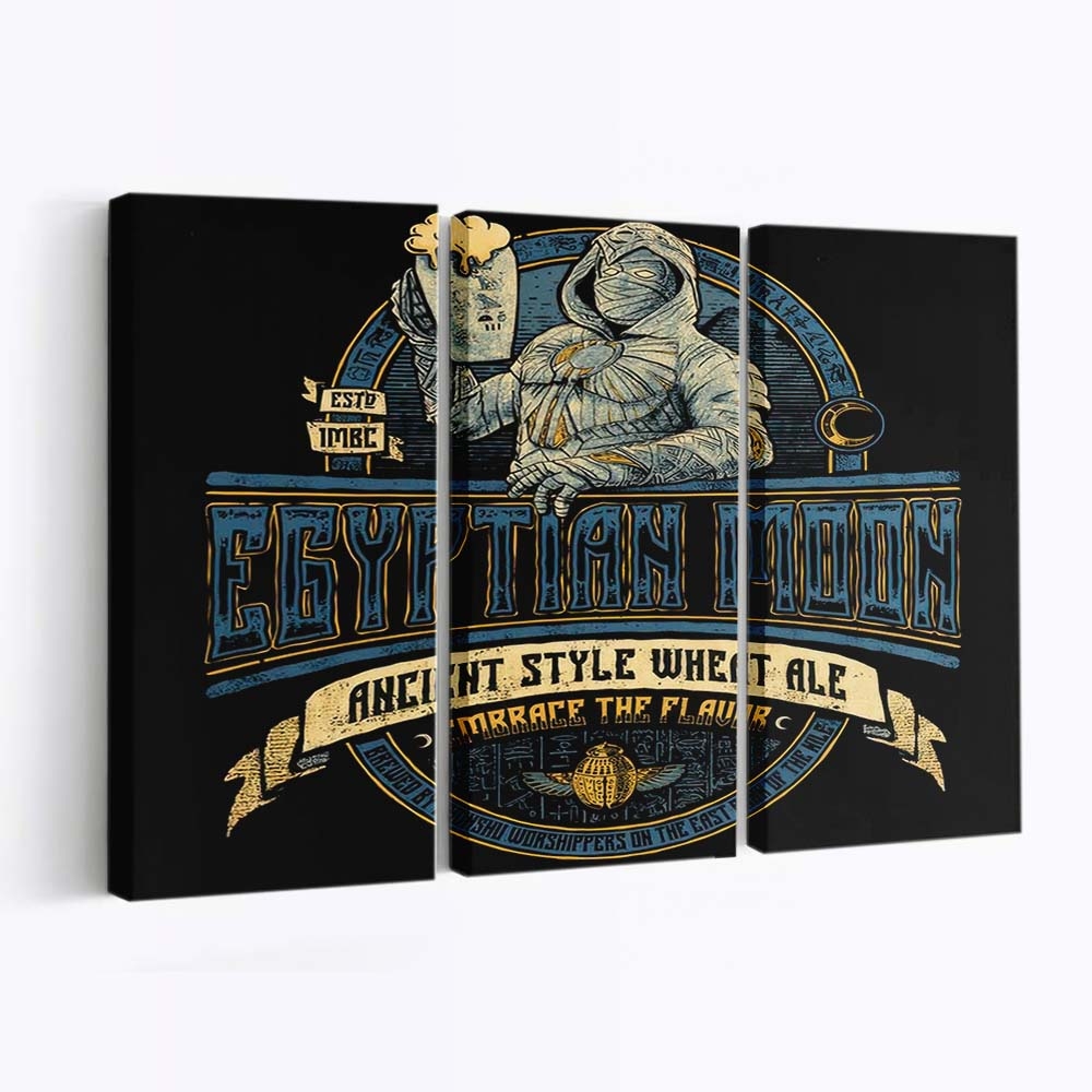 Ägyptisches Mondbier Leinwandbilder - Wanddeko egyptian moon ale standard v2