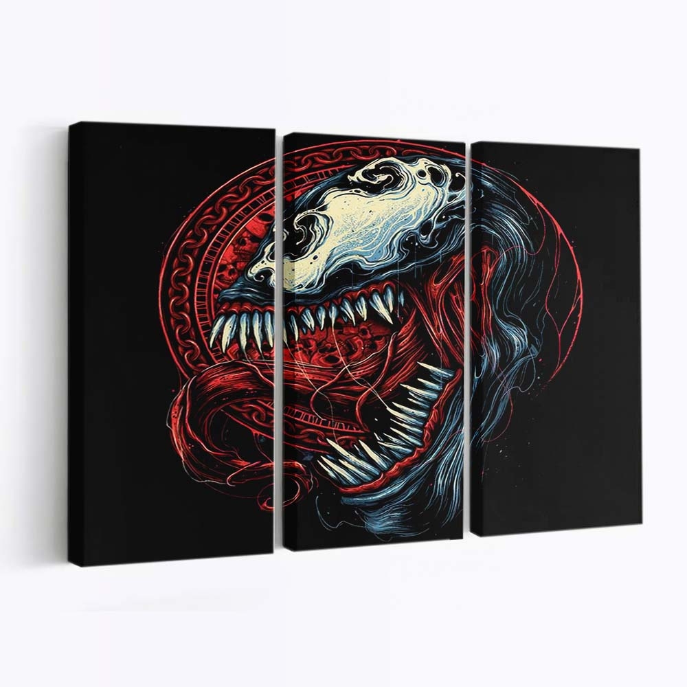 Emblem der Gewalt Leinwandbilder - Wanddeko emblem of violence standard v2