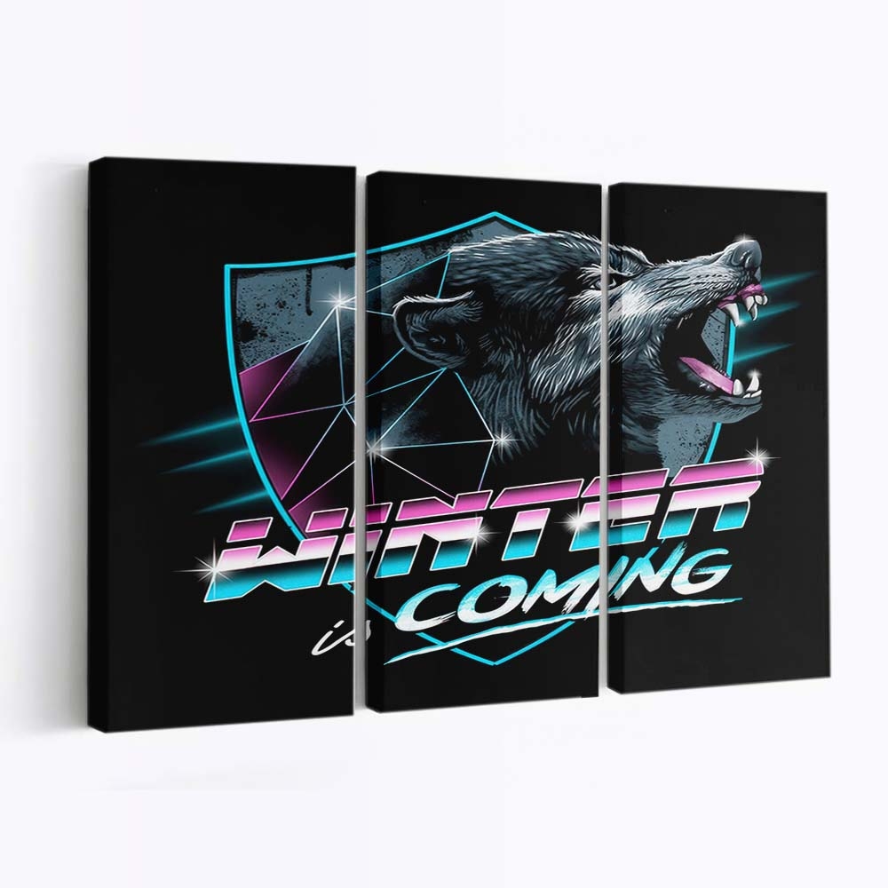 Epischer Winter Leinwandbilder - Wanddeko epic winter standard v2