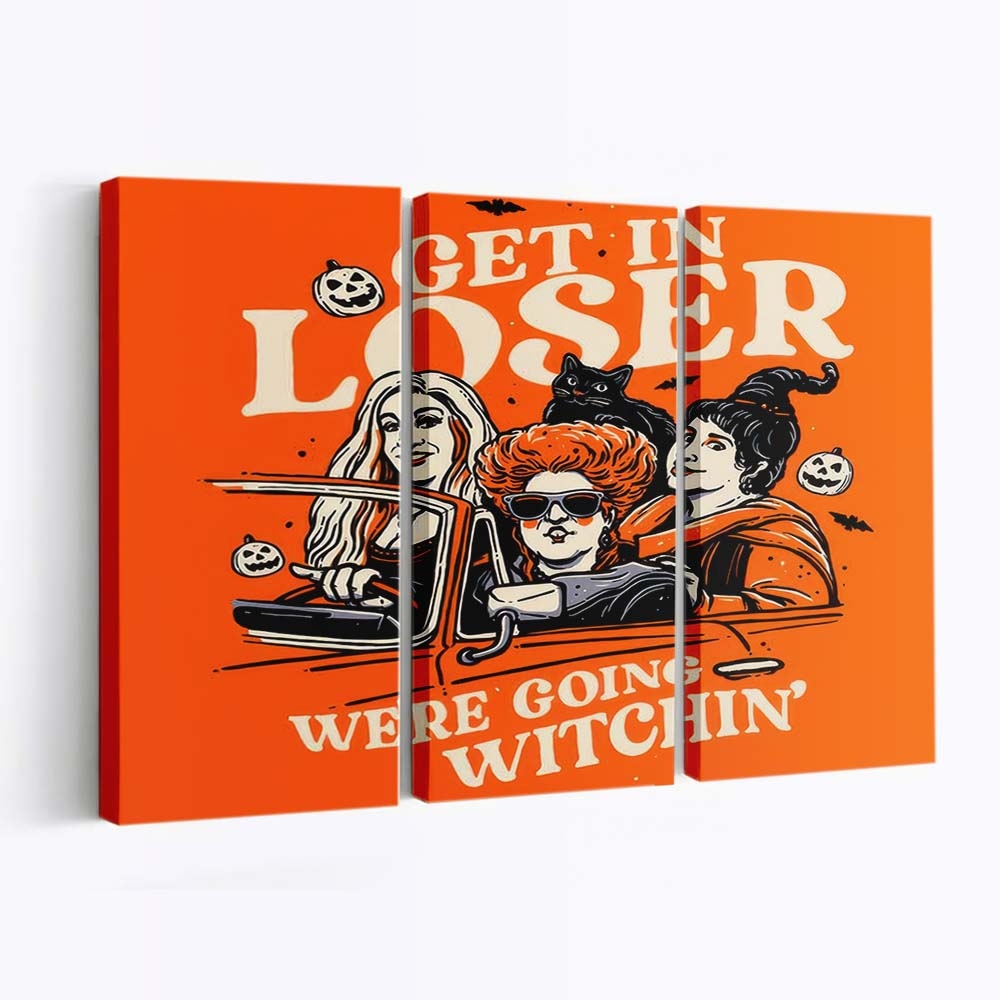 Verlierer einsteigen Leinwandbilder - Wanddeko get in loser standard v2