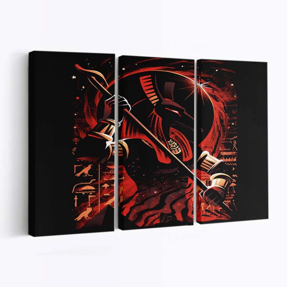 Gott der Wüste und der Unordnung Leinwandbilder - Wanddeko god of the desert and disorder standard v2