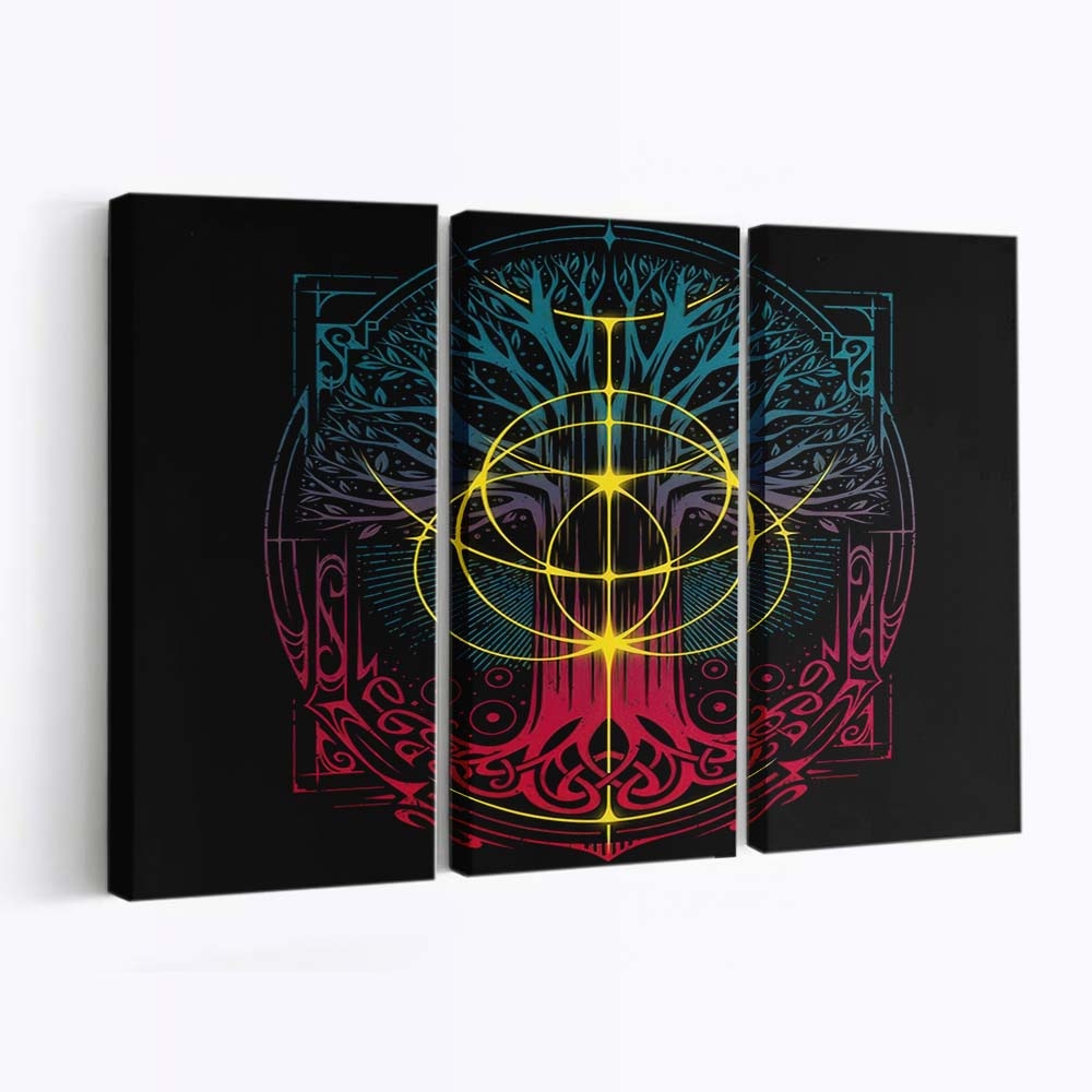 Goldener Ring Alt Leinwandbilder - Wanddeko golden ring alt standard v2