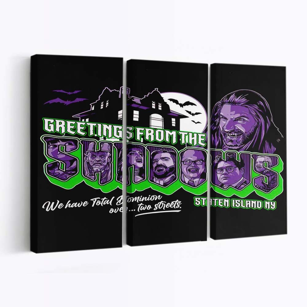 Grüße aus The Shadows Leinwandbilder - Wanddeko greetings from the shadows standard v2