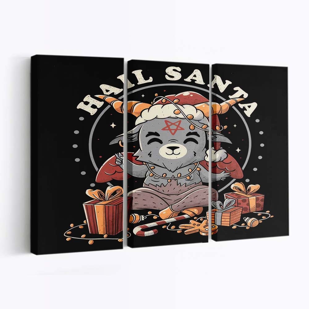 Hail Santa Leinwandbilder - Wanddeko hail santa standard v2