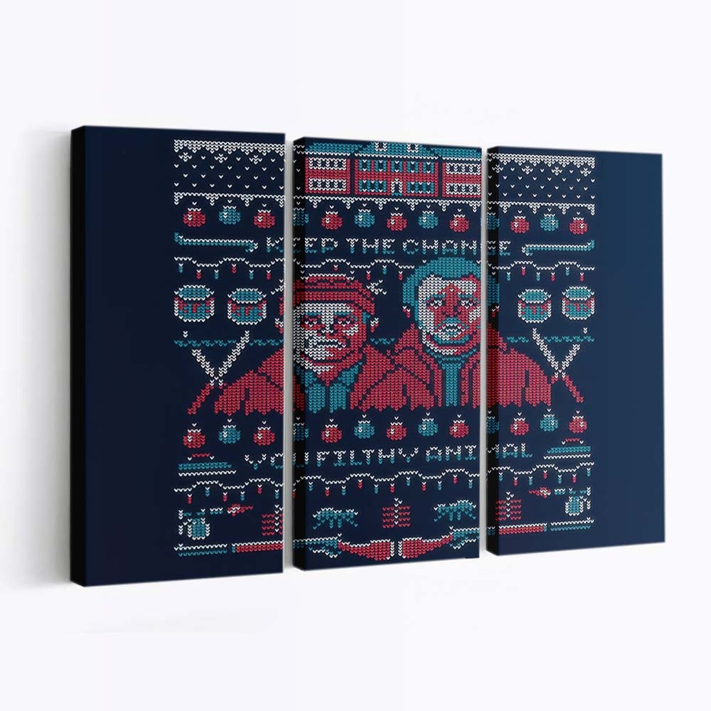 Alleine zu Hause Leinwandbilder - Wanddeko home alone standard v2